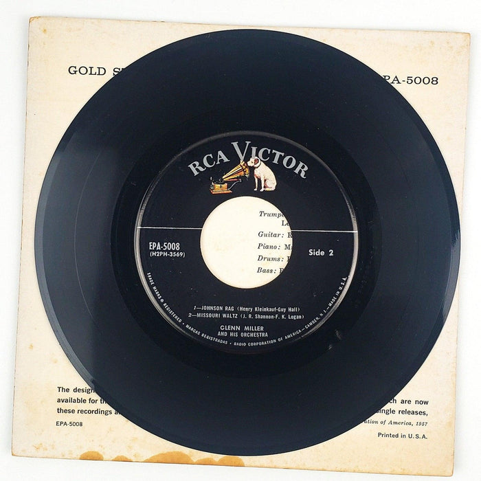 Glenn Miller Self Titled Elmer's Tune Record 45 RPM EP EPA-5008 RCA Victor 1957 4