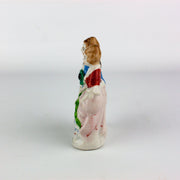 Occupied Japan Victorian Man Woman Couple Standing Figurine 4 Inches 4