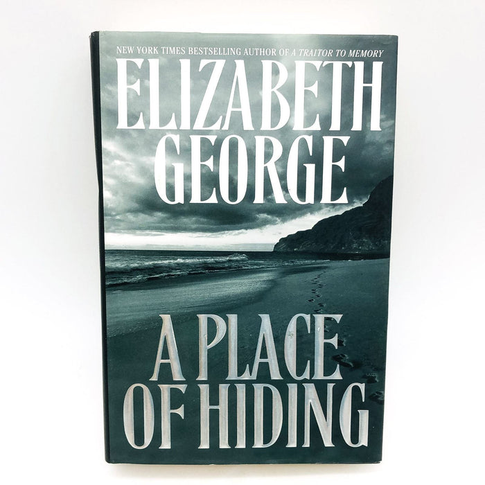 A Place Of Hiding Hardcover Elizabeth George 2003 Murder Betrayal 1st Edition 1