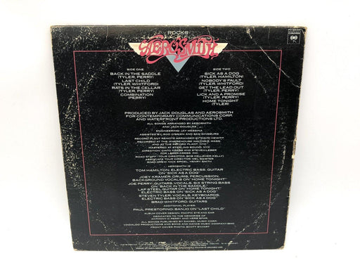 Aerosmith Rocks Record 33 RPM LP AL 34165 CBS Records 1976 2