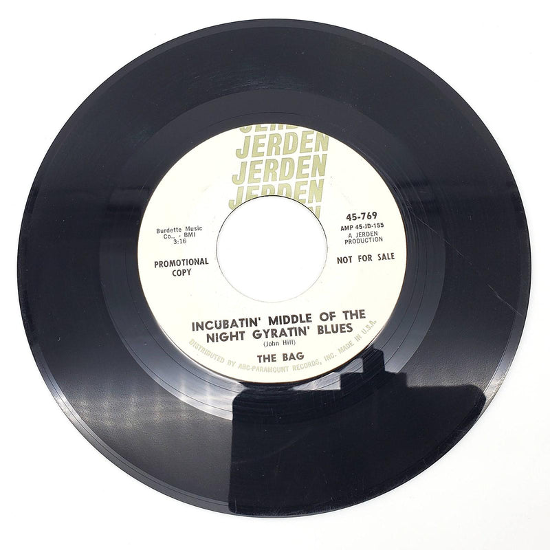 The Bag Incubatin' Middle Of The Night Gyratin' Blues 45 RPM Single Record 1966 1