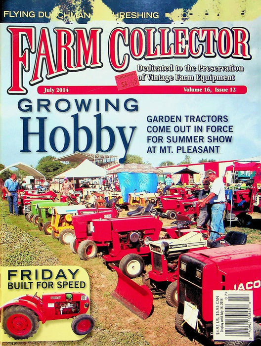 Farm Collector Magazine July 2014 Vol 16 # 12 The Flying Dutchman