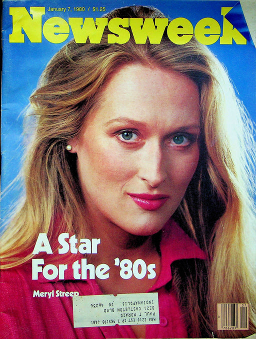 Newsweek Magazine January 7 1980 Meryl Streep Kramer vs Kramer Russia Iran Coup 1