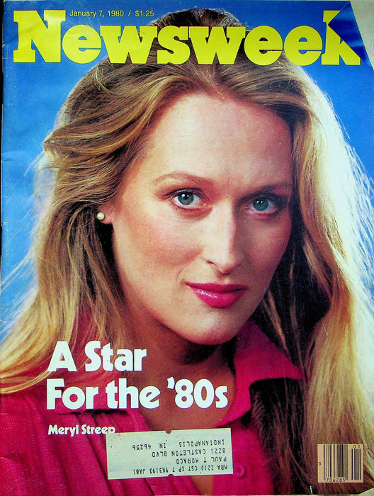 Newsweek Magazine January 7 1980 Meryl Streep Kramer vs Kramer Russia Iran Coup 1