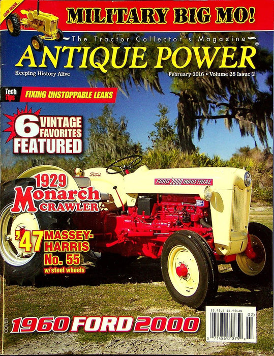 Antique Power Magazine February 2016 Vol 28 # 2 47 Massey-Harris