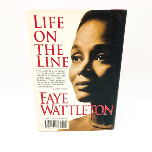 Life On The Line Hardcover Faye Wattleton 1996 Limited Ed Planned Parenthood 2