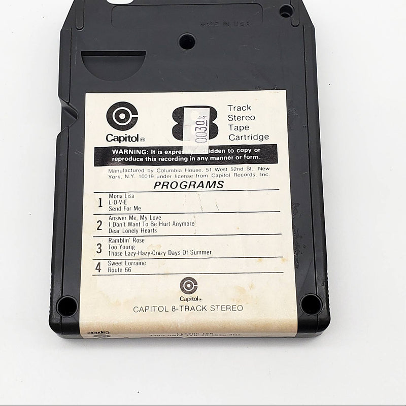 The Best Of Nat King Cole 8-Track Tape Album Capitol Records 1980