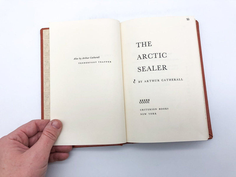 The Arctic Sealer Arthur Catherall 1961 Criterion Books 1st American Ed EX Libra 7