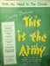 This Is The Army Sheet Music Irving Berlins With My Head In The Clouds 1942 WW2 1