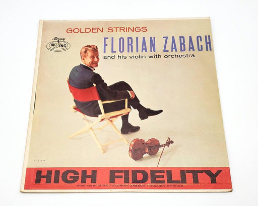 Florian Zabach Golden Strings 33 RPM LP Record Mercury MGW 12172 1