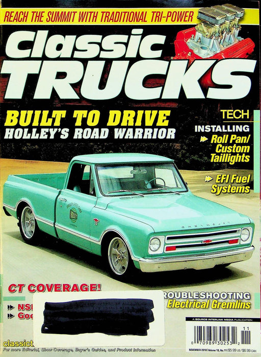 Classic Trucks Magazine November 2010 Vol 19 No 11 Fix Electrical Gremlins