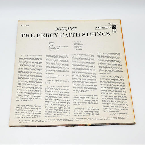 The Percy Faith Strings Bouquet LP Record Columbia 1959 CL 1322 2