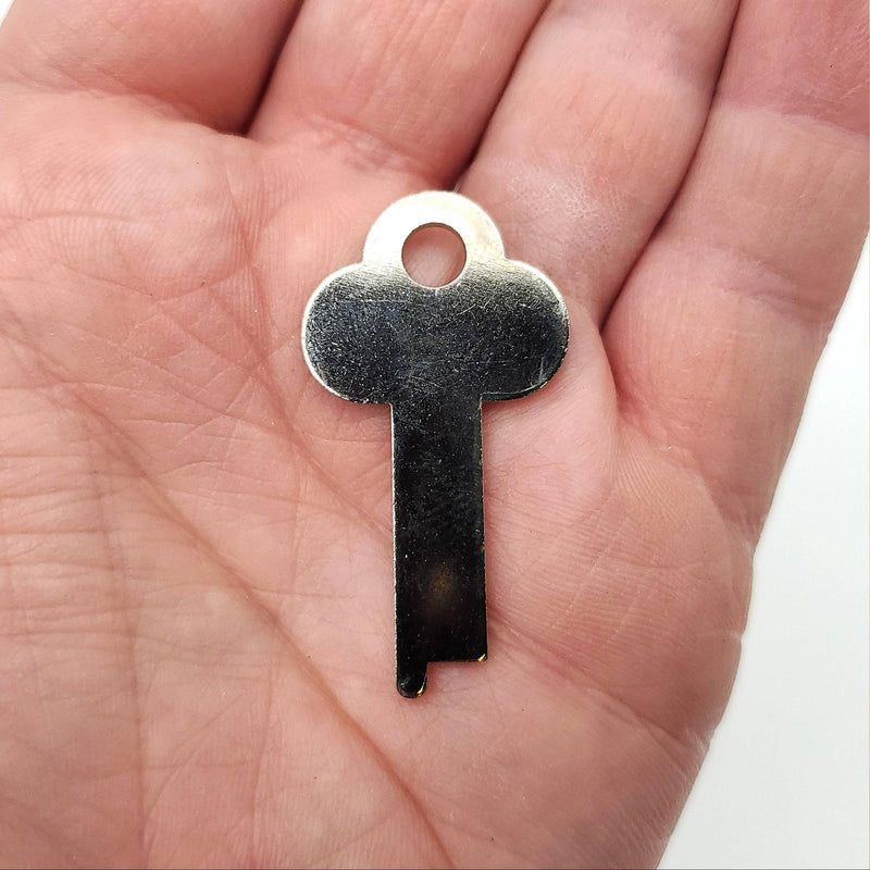 10x Ilco 1207C Key Blanks Flat Stock Steel 0.06" T x 0.310"W NOS