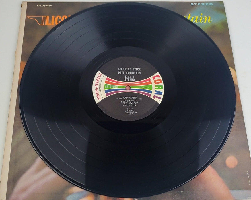 Pete Fountain Licorice Stick 33 RPM LP Record Coral Records 1964 CRL 757460 4