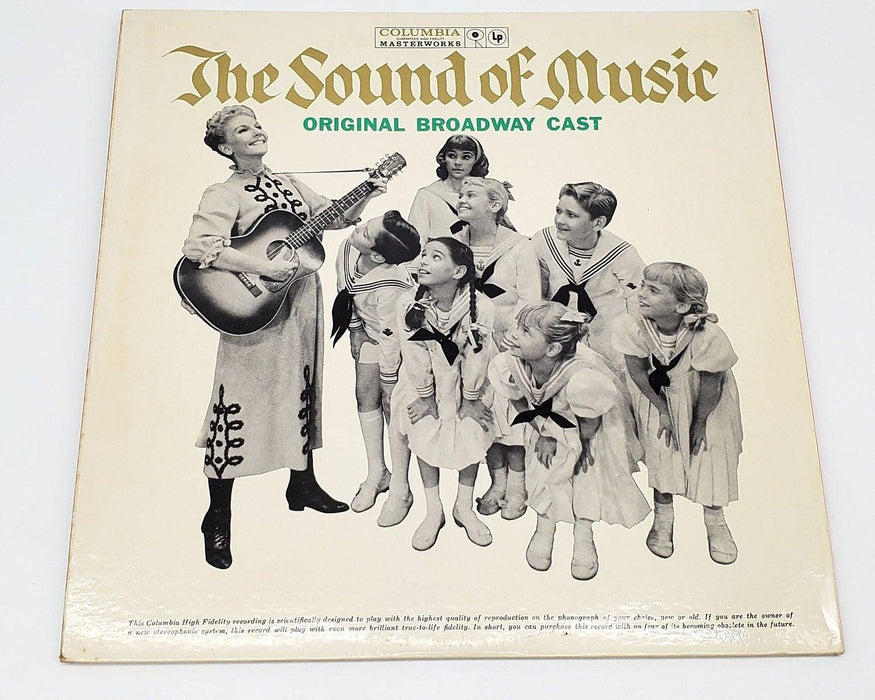 The Sound Of Music Original Broadway Cast 33 LP Record Columbia 1959 KOL 5450 2