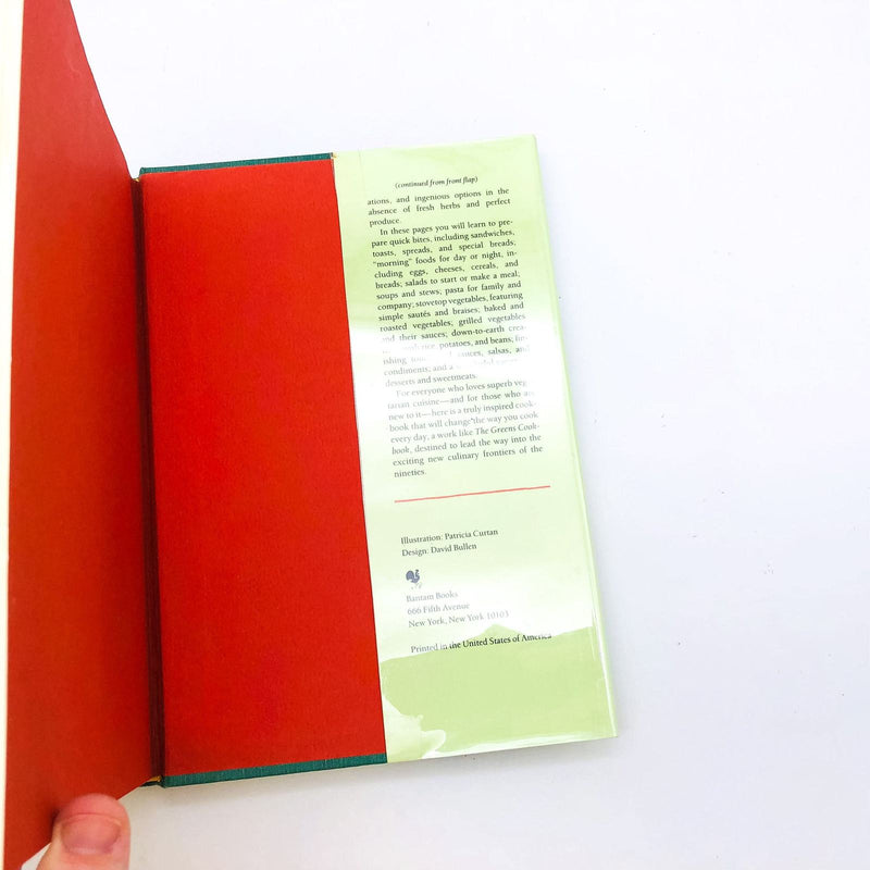 The Savory Way Hardcover Deborah Madison 1990 1st Edit Ex Libra Greens Cookbook 10