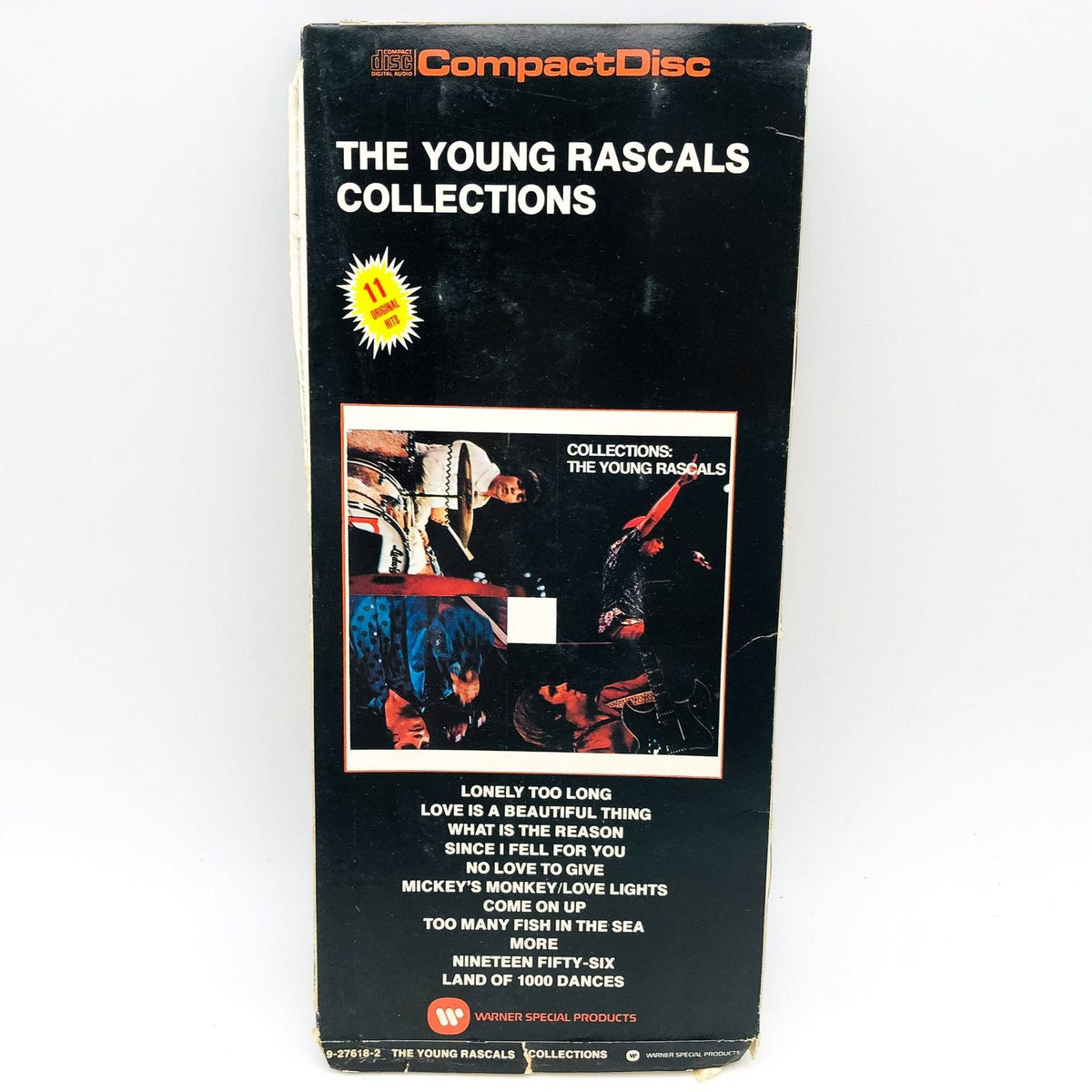 The Young Rascals Collections Music CD 1988 Long Box Longbox Empty No ...