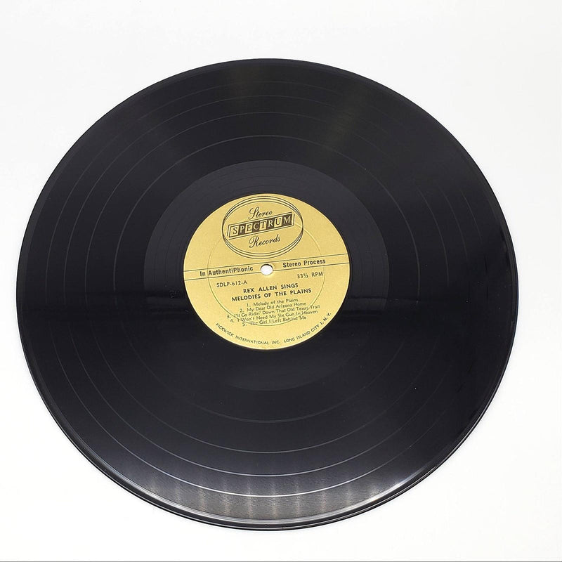 Rex Allen Sings Melodies Of The Plains LP Record Design Records 1962 DLP-612 4