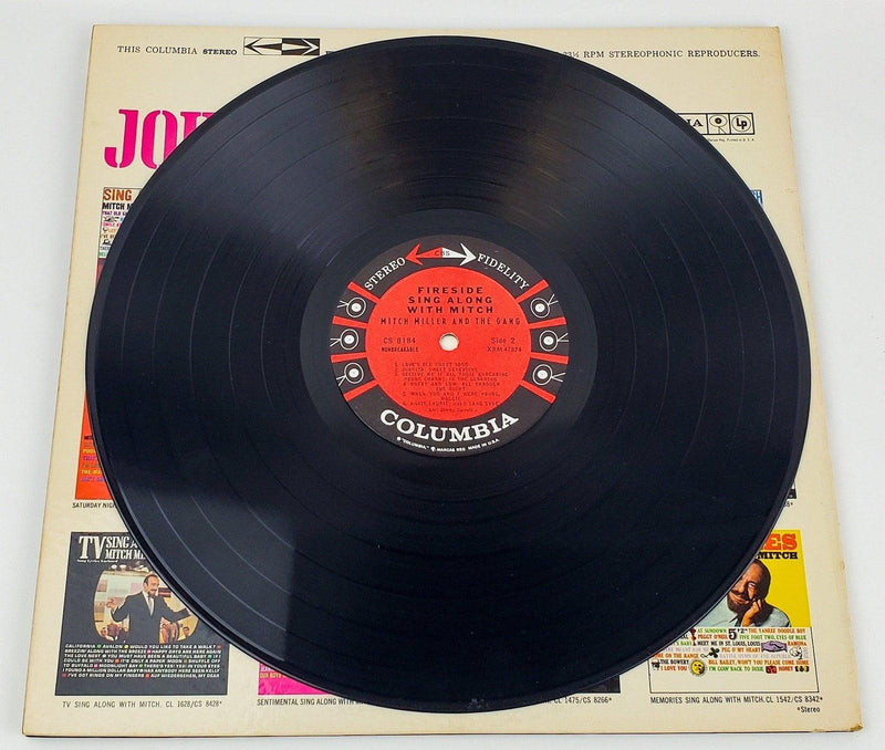 Mitch Miller Fireside Sing Along With Mitch Record LP CS 8184 Columbia 1959 6