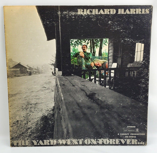 Richard Harris The Yard Went On Forever Record 33 RPM LP DS-50042 Dunhill 1968 1