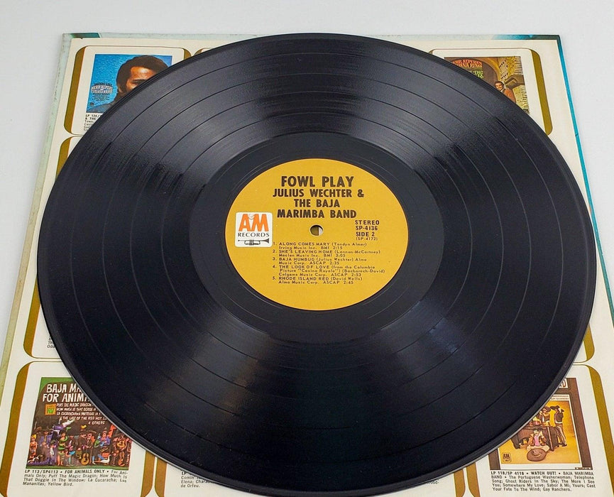 Julius Wechter Fowl Play Record 33 RPM LP SP 4136 A&M 1968 4