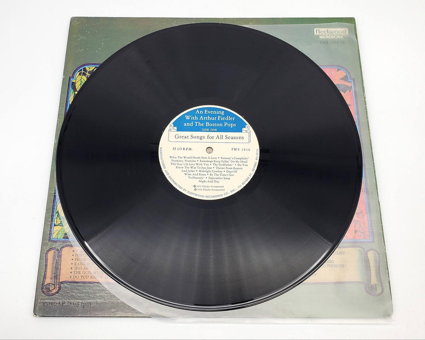 Arthur Fielder And The Boston Pops LP Record Fleetwood Records 1976 FMS 1016 7