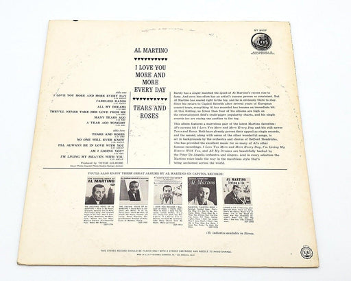 Al Martino I Love You More And More Every Day 33 RPM LP Record Capitol 1964 2