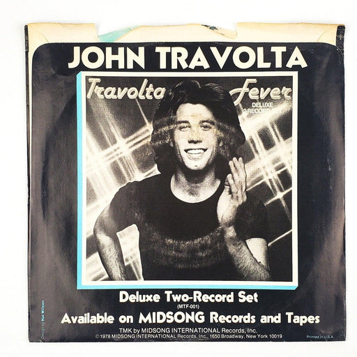 John Travolta Big Trouble Record 45 RPM Single Midsong International 1978 2