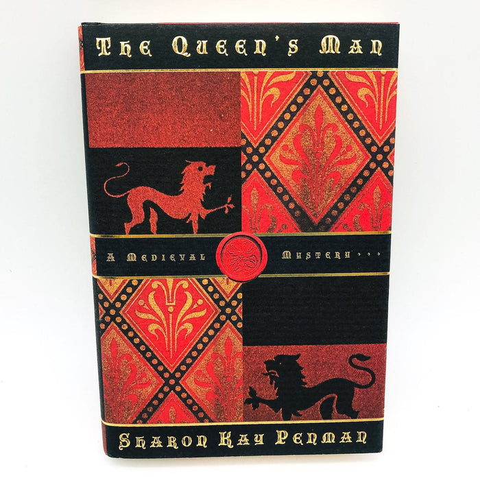 The Queen's Man Hardcover Sharon Kay Penman 1996 Eleanor Aquitaine Queen 1st E 2 1