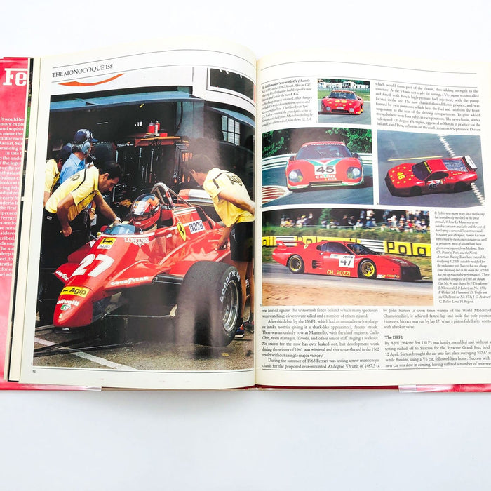 Ferrari Hardcover Godfrey Eaton 1982 1st Edition Sports Racing Car Import 8