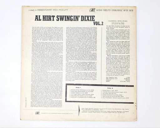 Al Hirt Swingin' Dixie! Dan's Pier 600 In New Orleans Vol. II LP Record 1959 2