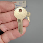 5x Yale RN110 1/2 Key Blanks JMK Keyway Nickel Silver 4 Pin NOS 1