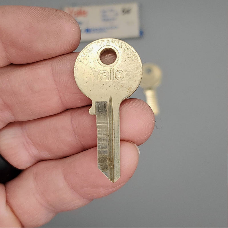 5x Yale RN110 1/2 Key Blanks JMK Keyway Nickel Silver 4 Pin NOS 1