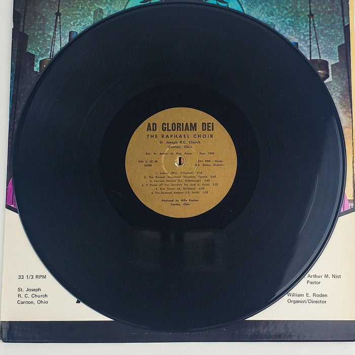 The Raphael Choir Ad Gloriam Dei Record 33 RPM LP SC 46 1970 4