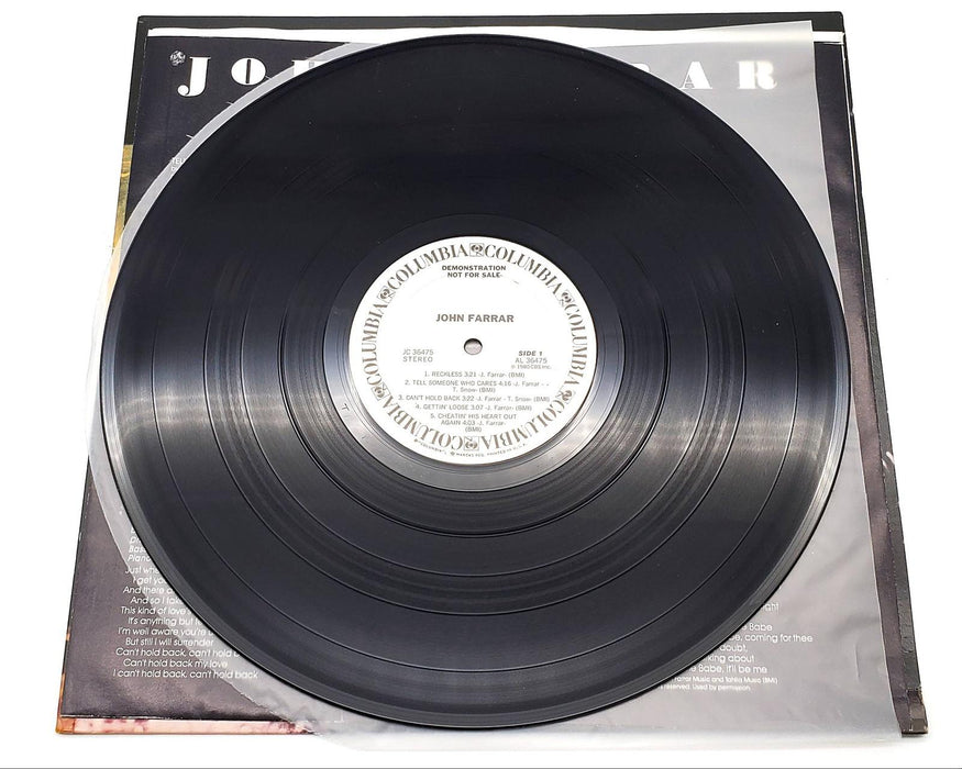 John Farrar John Farrar 33 RPM LP Record Columbia 1980 JC 36475 PROMO 5