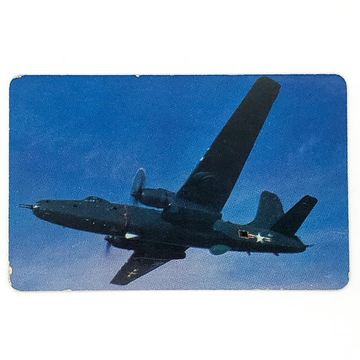 1950s 3 Minute Oats Airplane Martin P4M-1 Mercator Aviation Patrol Photo Card 1