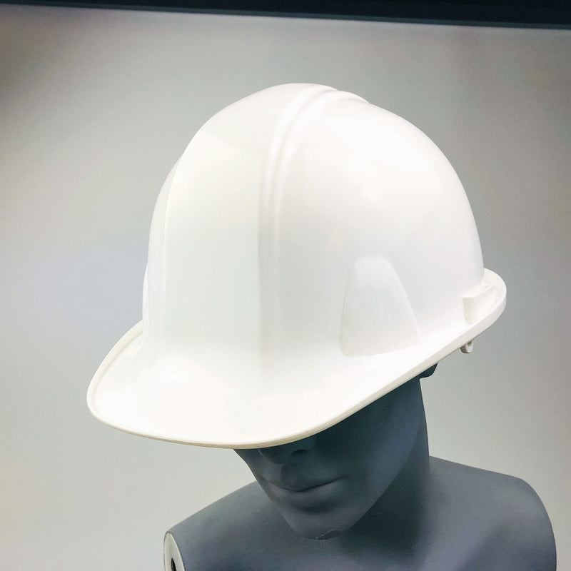 White Hard Hat Cap Type 1 Ansi Suspension 6pt Ratchet Pyramex HP 16110 SL Series 5