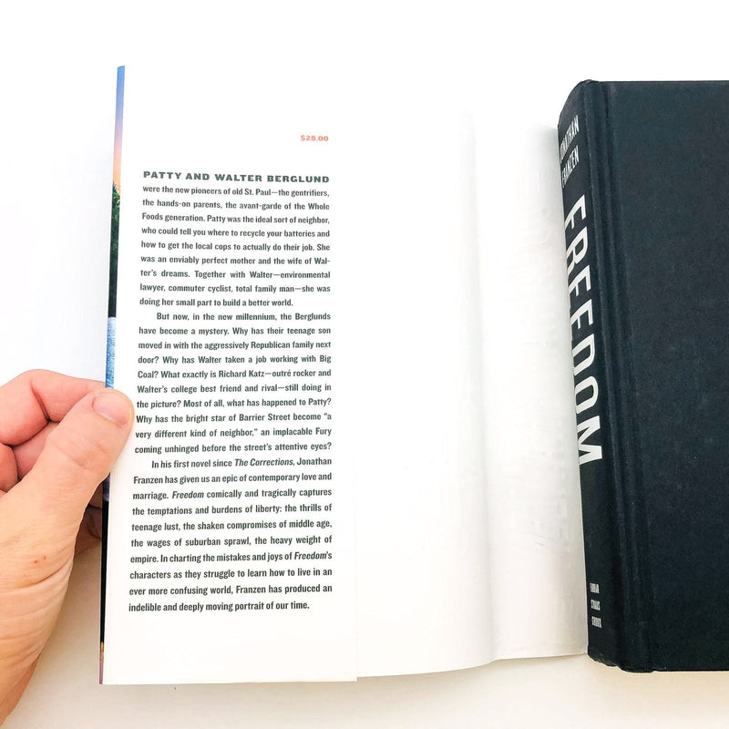 Freedom Hardcover Jonathan Franzen 2010 1st Edition Marriage Mid Life Crisis 6