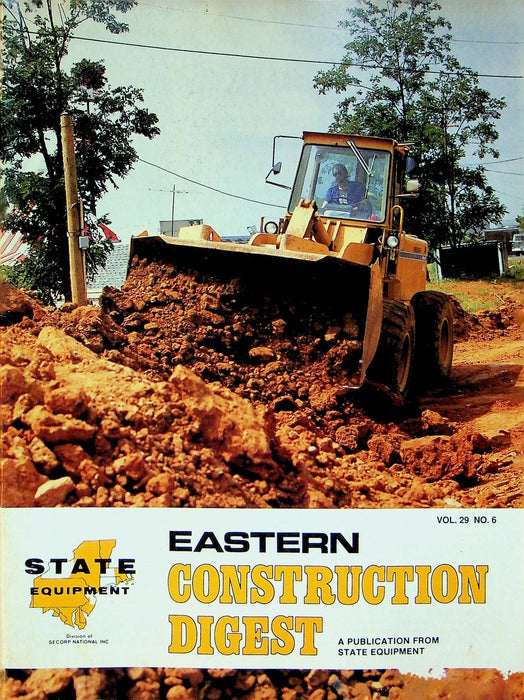 Eastern Construction Digest Magazine 1989 Private Roads Public Good Cayer Corp