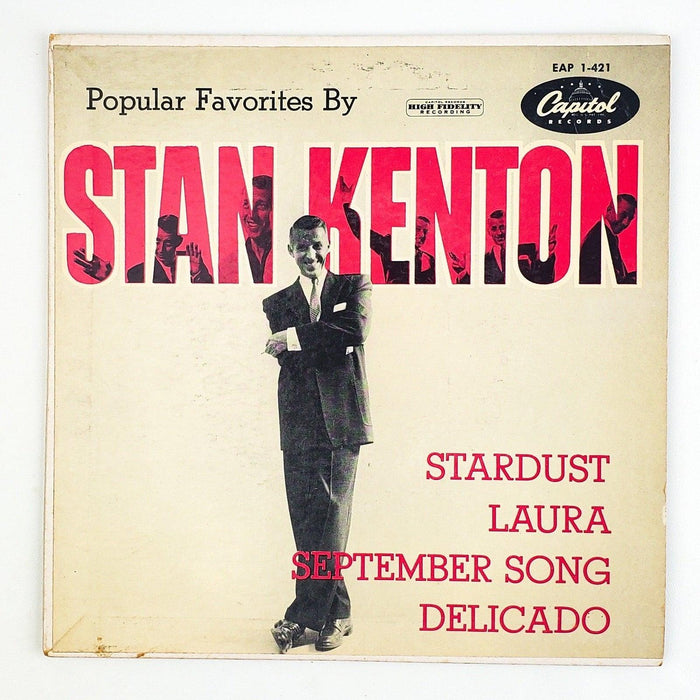 Popular Favorites By Stan Kenton 45 RPM EP Record Capitol Records 1953 EAP 1-421 1