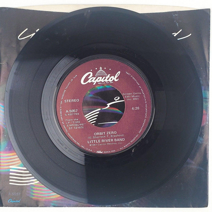 Little River Band Take It Easy On Me Record 45 RPM Single Capitol Records 1981 4