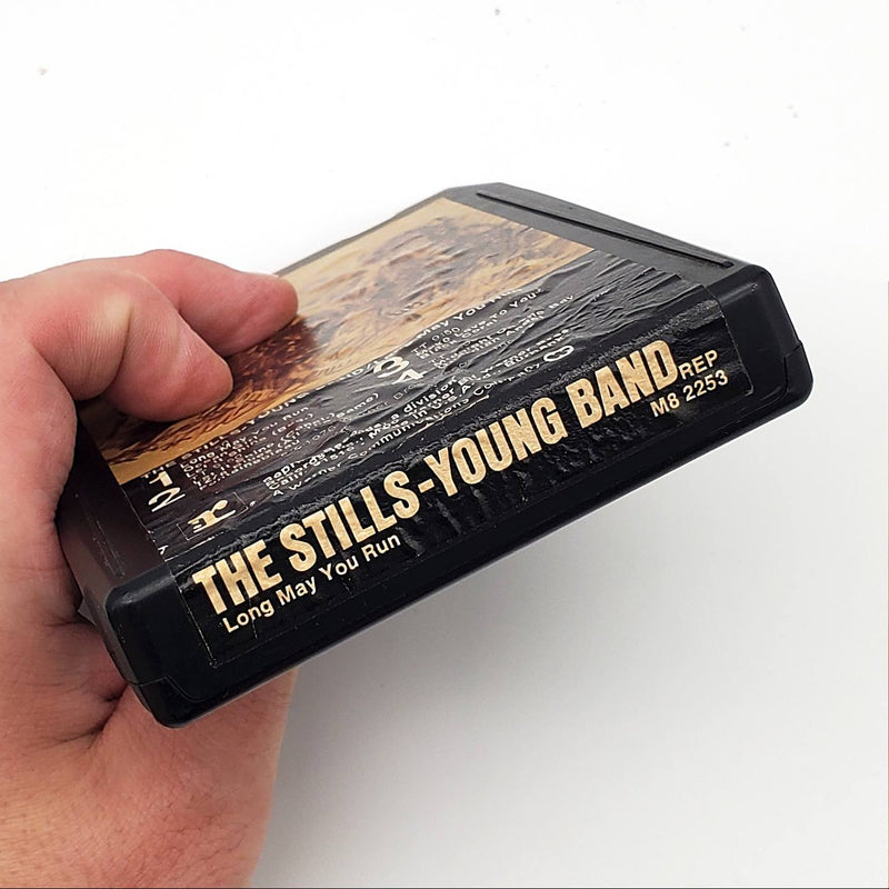 The Stills-Young Band Long May You Run 8-Track Tape Album Reprise Records 1976