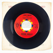 George Greeley Love Music From Tristan And Isolde Record 45 RPM Single WB 1961 3
