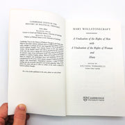 A Vindication Of The Rights Of Men And Women SC Mary Wollenstonecraft 1995 7
