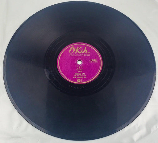 Johnnie Ray Cry / The Little White Cloud That 78 RPM Single Record OKeh 1951 2