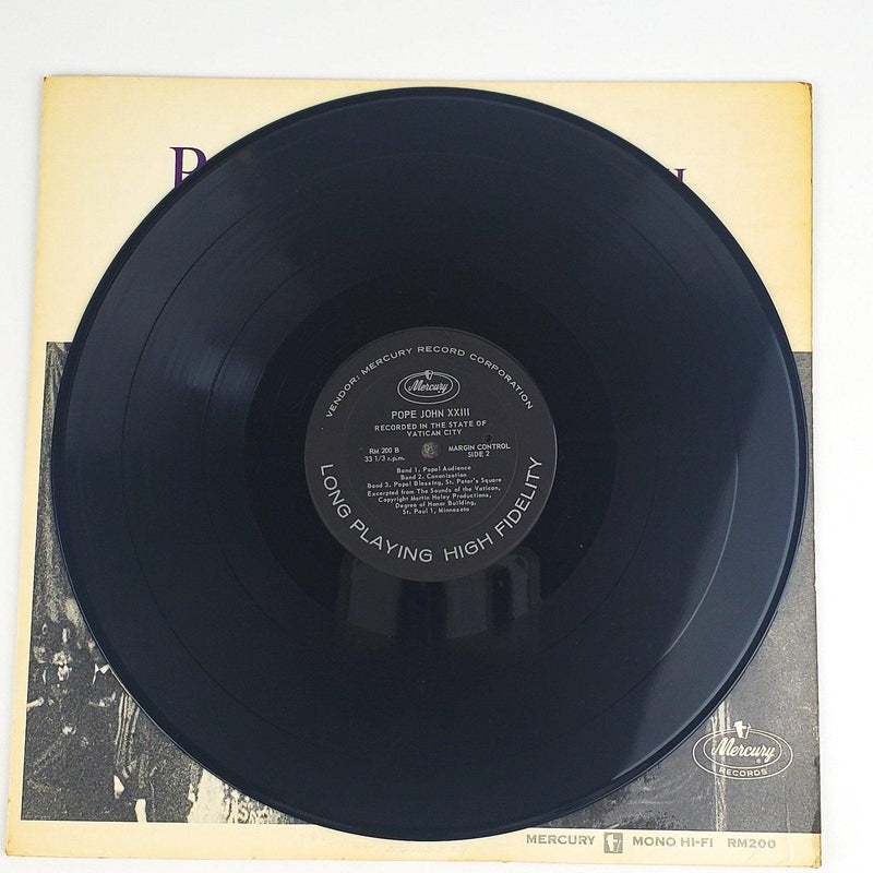 Pope John XXII Pope John XXII Record 33 RPM LP RM200 Mercury Records 1963 4