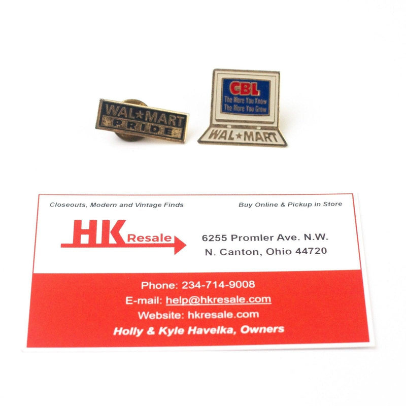 Vintage Walmart Lapel Pins Pride and CBL The More You Know The More You Grow 3
