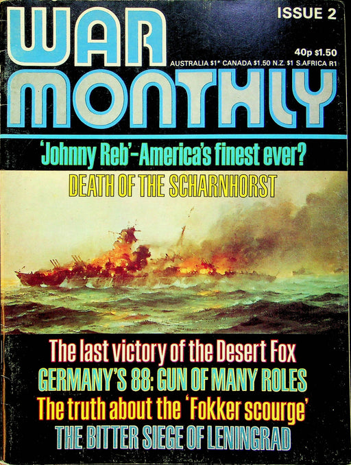 War Monthly Magazine May 1974 #2 Johnny Reb Americas Finest Ever Leningrad Seige 1