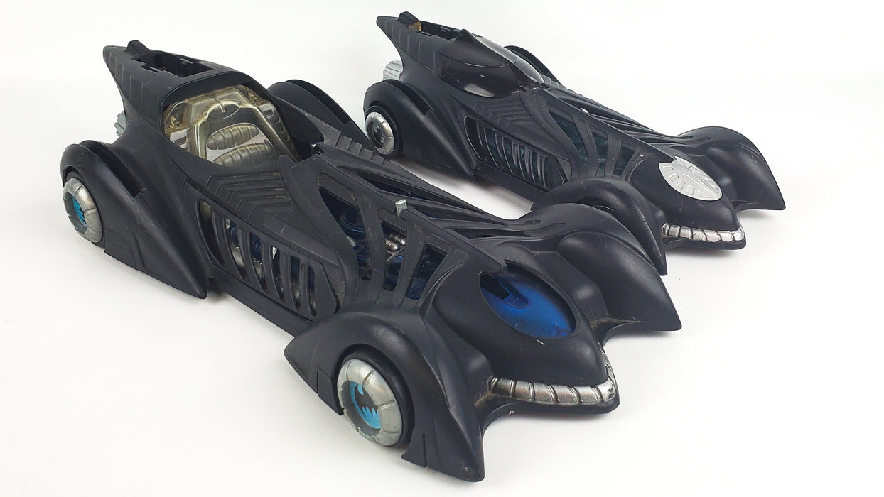 1995 Tonka Batman Forever Batmobiles 16" & 12" | FOR PARTS / REPAIR