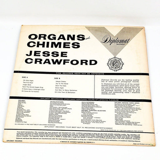 Jesse Crawford Organ And Chimes Record 33 RPM LP X 1010 Diplomat 2